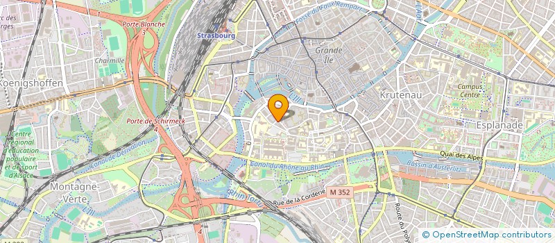 localisation de l'entreprise ACMA à STRASBOURG