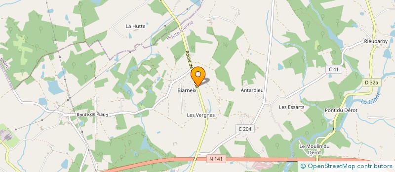 localisation de l'entreprise ACMA  SAINT-JUNIEN