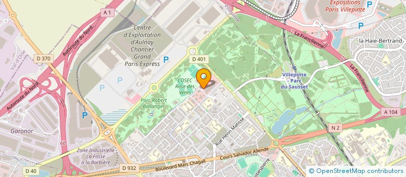 localisation de l'entreprise ACMA SERVICES à AULNAY-SOUS-BOIS