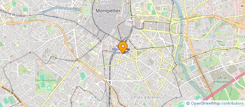 localisation de l'entreprise ACMB à MONTPELLIER