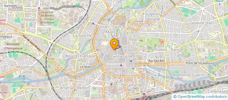 localisation de l'entreprise ACMB  RENNES