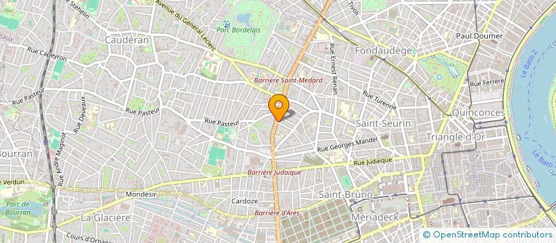 localisation de l'entreprise ACMB à BORDEAUX