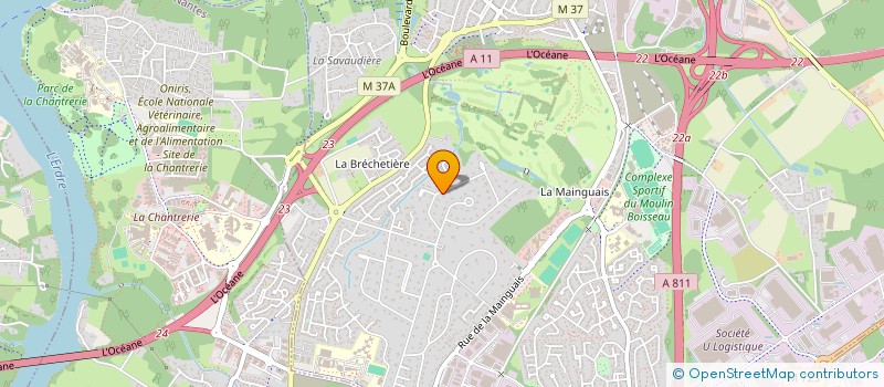 localisation de l'entreprise ACMCPH  CARQUEFOU