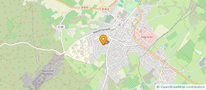 localisation de l'entreprise ACMD à THUIR