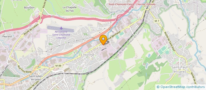 localisation de l'entreprise ACME à L'HORME