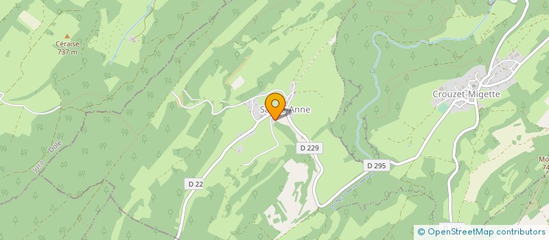 localisation de l'entreprise ACME  SAINTE-ANNE