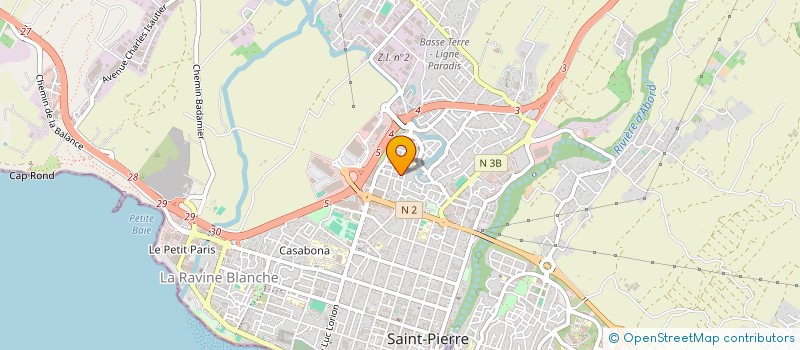 localisation de l'entreprise ACME à SAINT-PIERRE