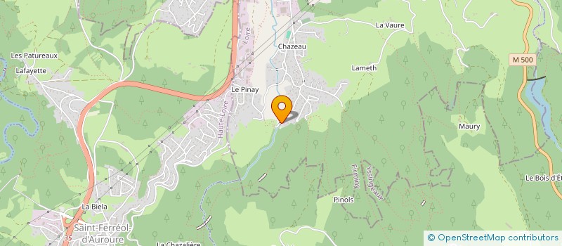 localisation de l'entreprise ACME à FIRMINY