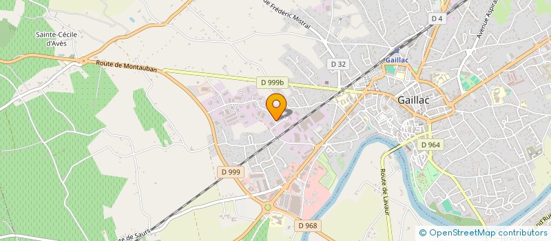 localisation de l'entreprise ACME  GAILLAC