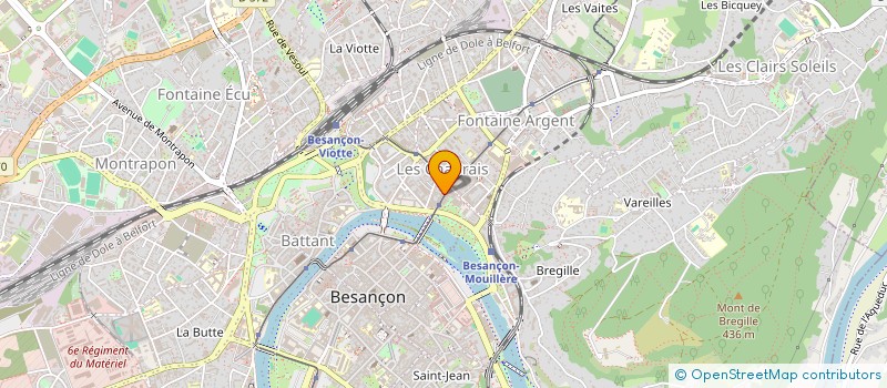 localisation de l'entreprise ACME-MICROWAVE LNC SARL  BESANCON