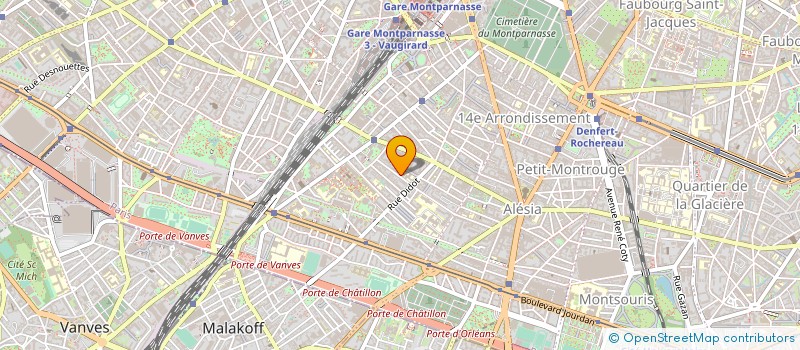localisation de l'entreprise ACME MULTIMEDIA EQUIPMENTS à PARIS