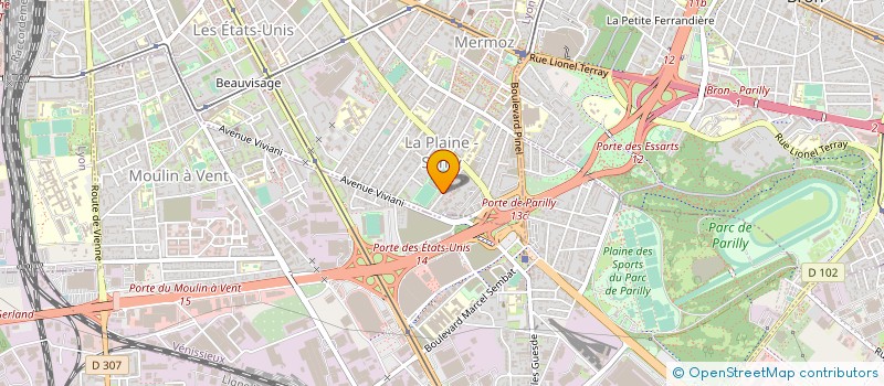 localisation de l'entreprise ACME RENOVATION à LYON
