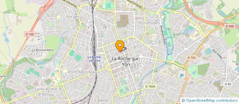 localisation de l'entreprise ACMEA  LA ROCHE-SUR-YON