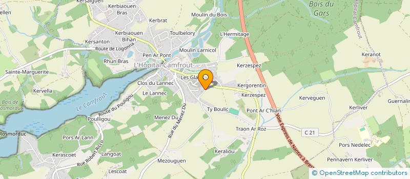 localisation de l'entreprise ACMEL  DAOULAS