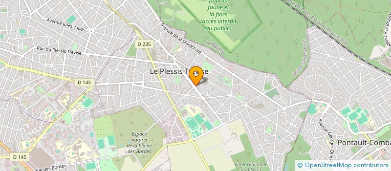 localisation de l'entreprise ACMH  LE PLESSIS-TREVISE