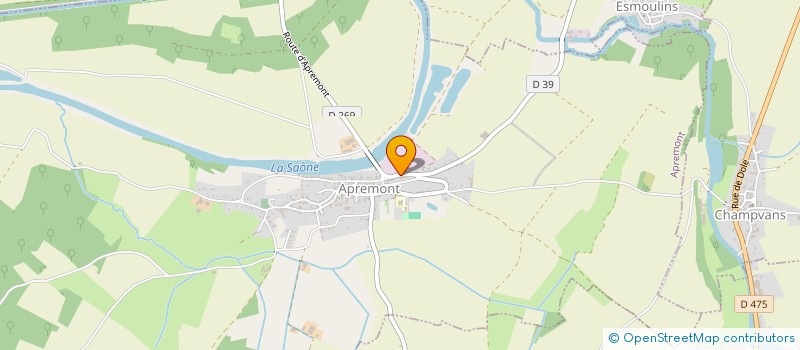 localisation de l'entreprise ACMH  ESSERTENNE-ET-CECEY