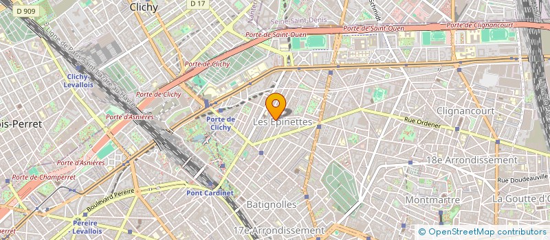 localisation de l'entreprise ACMH INTERNATIONAL à PARIS