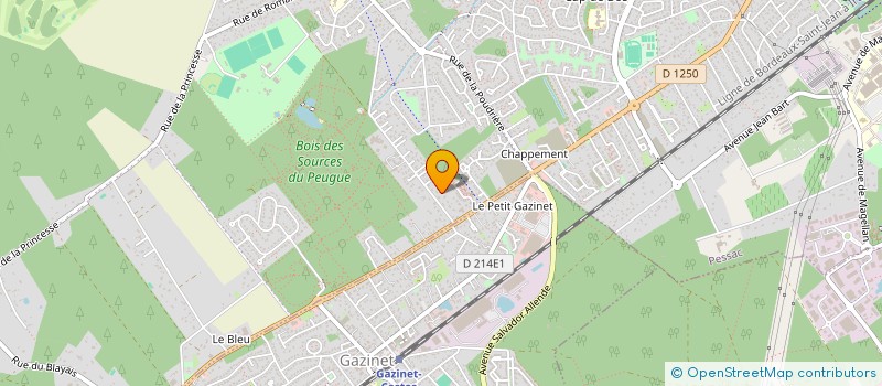 localisation de l'entreprise ACML INVESTISSEMENTS  PESSAC