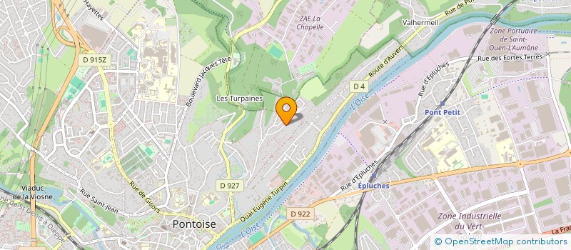 localisation de l'entreprise ACMNS  PONTOISE