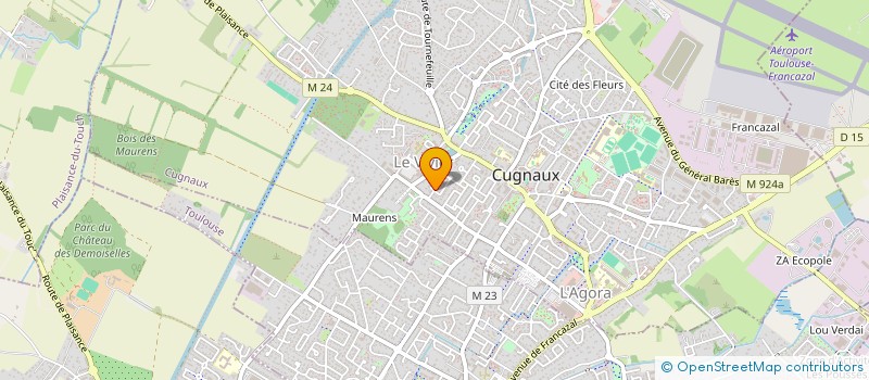 localisation de l'entreprise ACMOUSENS à VILLENEUVE-TOLOSANE