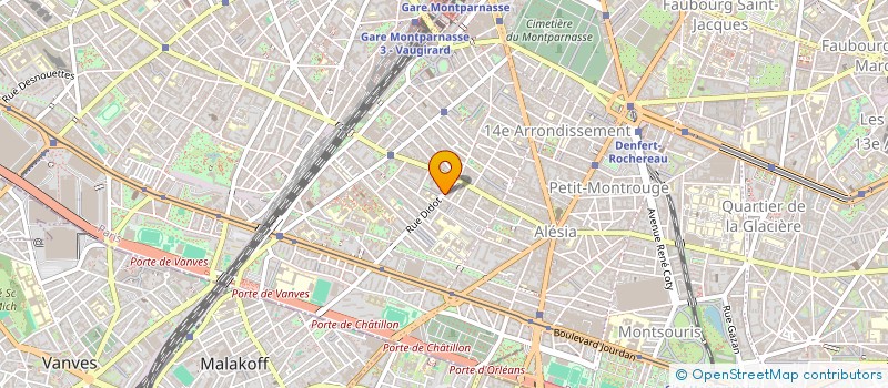 localisation de l'entreprise ACMP  PARIS