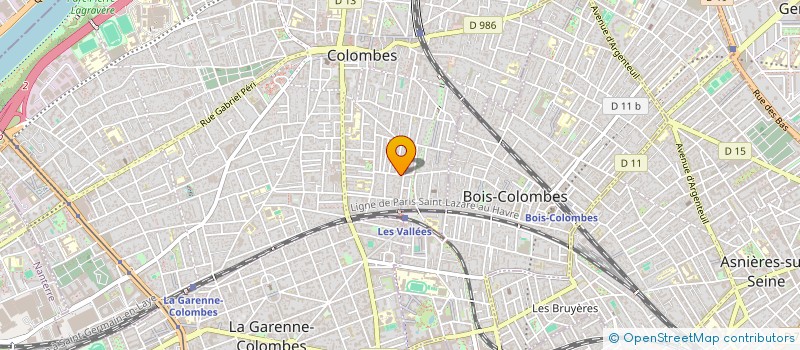 localisation de l'entreprise ACMP CONSULTING à COLOMBES