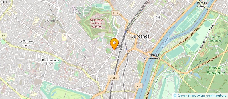 localisation de l'entreprise ACMPPS à SURESNES