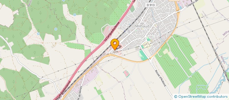 localisation de l'entreprise ACMR  HOLDING  MILHAUD