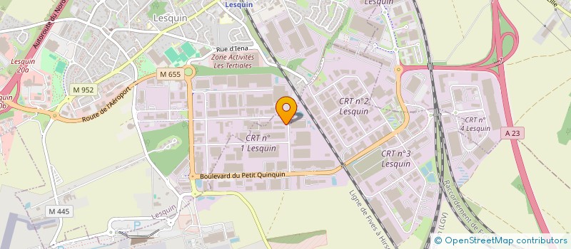 localisation de l'entreprise ACMR SARL à FRETIN