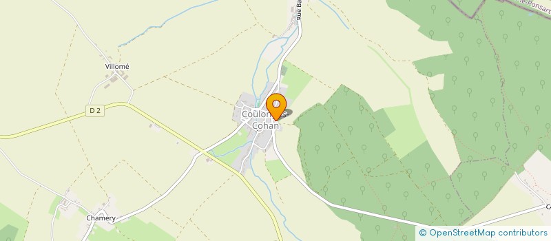 localisation de l'entreprise ACMS  COULONGES COHAN