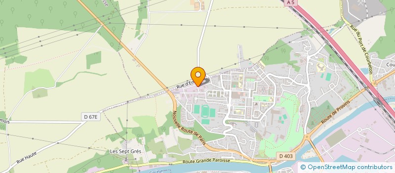 localisation de l'entreprise ACMS à MONTEREAU-FAULT-YONNE