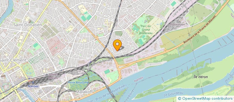 localisation de l'entreprise ACMT à NANTES