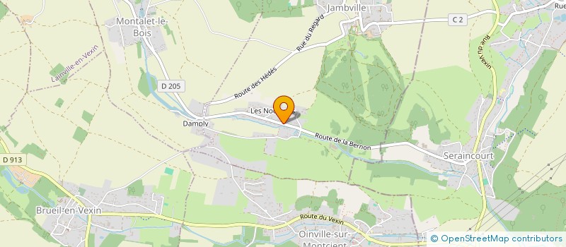 localisation de l'entreprise ACMTP  MANTES-LA-JOLIE