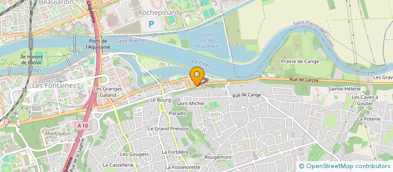 localisation de l'entreprise ACMV GROUPE  SAINT-AVERTIN