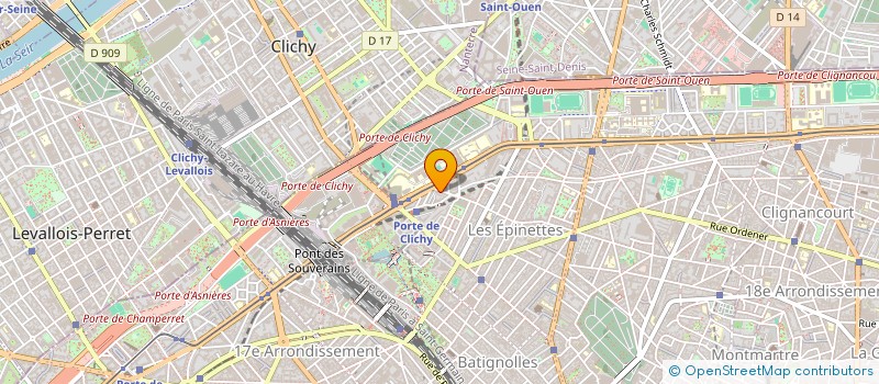 localisation de l'entreprise ACN à PARIS
