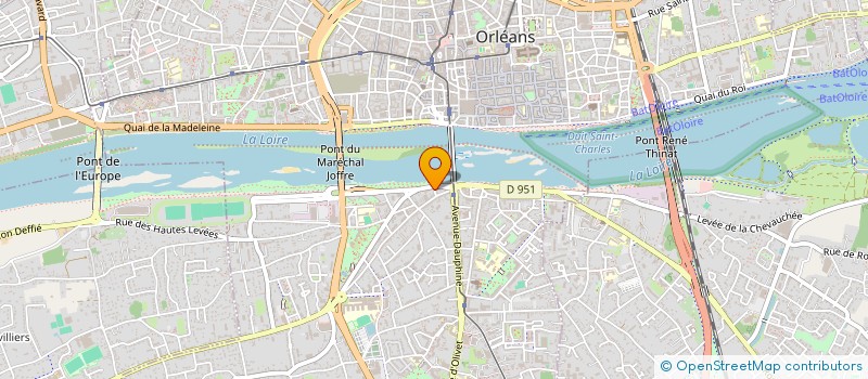 localisation de l'entreprise ACN à ORLEANS