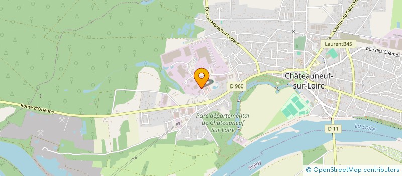 localisation de l'entreprise ACN à CHATEAUNEUF-SUR-LOIRE