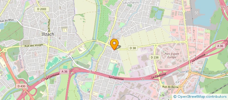 localisation de l'entreprise ACN à SAUSHEIM