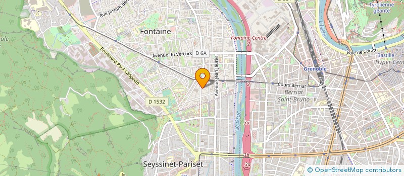 localisation de l'entreprise ACN FERMETURES à FONTAINE