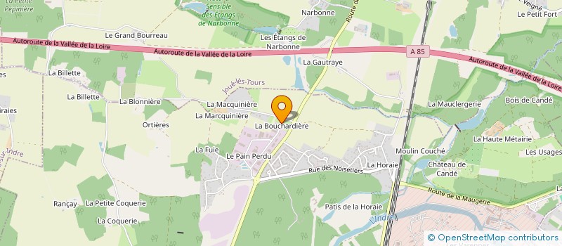 localisation de l'entreprise ACN TELECOM  MONTS