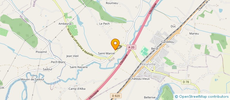 localisation de l'entreprise ACN ZAPATA  REALVILLE