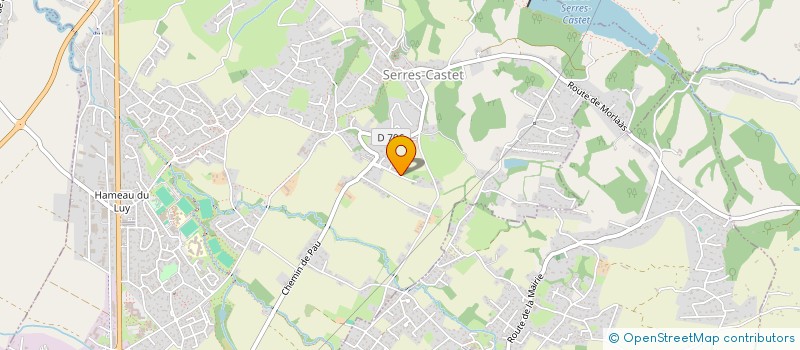 localisation de l'entreprise ACNC à SERRES-CASTET