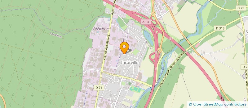 localisation de l'entreprise ACNE  INCARVILLE