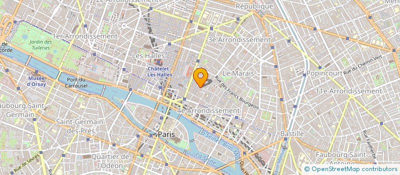 localisation de l'entreprise ACNE FRANCE  PARIS 04