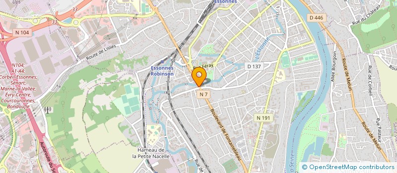 localisation de l'entreprise ACNK PIZZA CARINA à LISSES