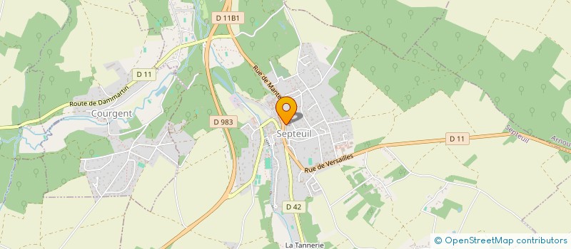 localisation de l'entreprise ACO  SEPTEUIL