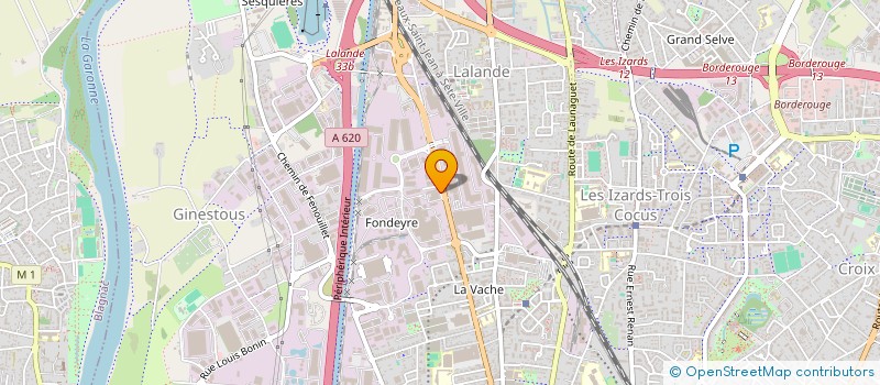localisation de l'entreprise ACO à TOULOUSE