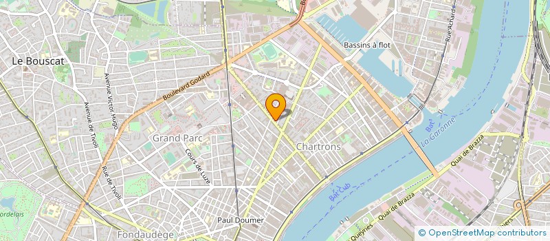 localisation de l'entreprise ACO GLOB à BORDEAUX