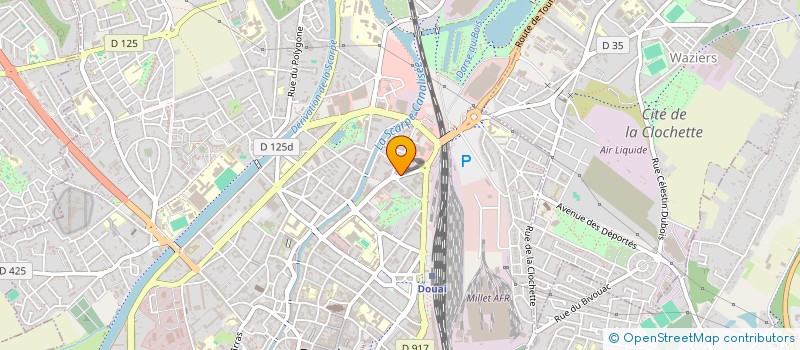 localisation de l'entreprise ACO.HR  DOUAI