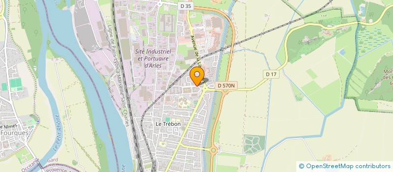localisation de l'entreprise ACOB ASSURANCES à ARLES